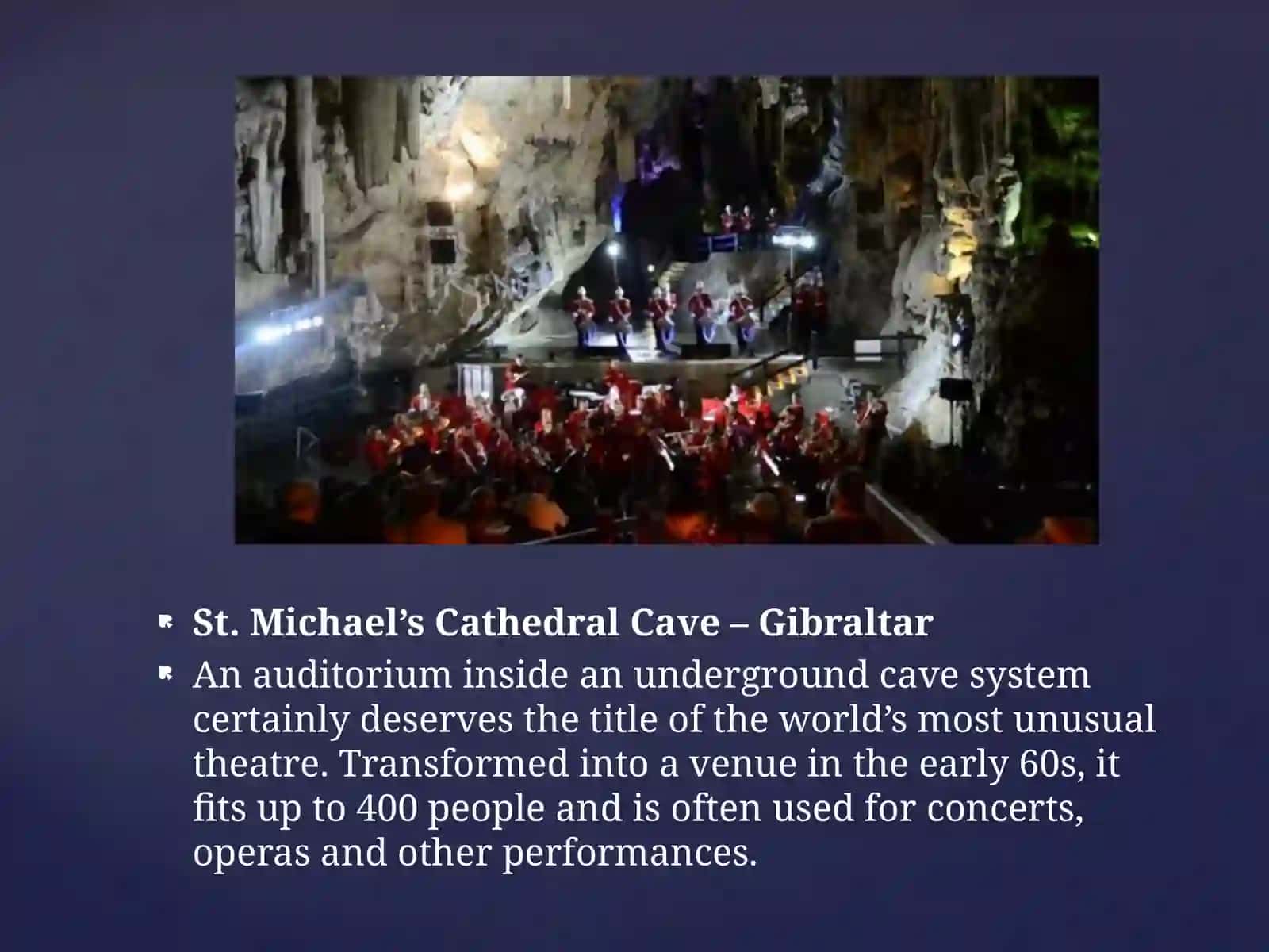 THE WORLD’S TOPMOSTUNUSUALTHEATRES 2