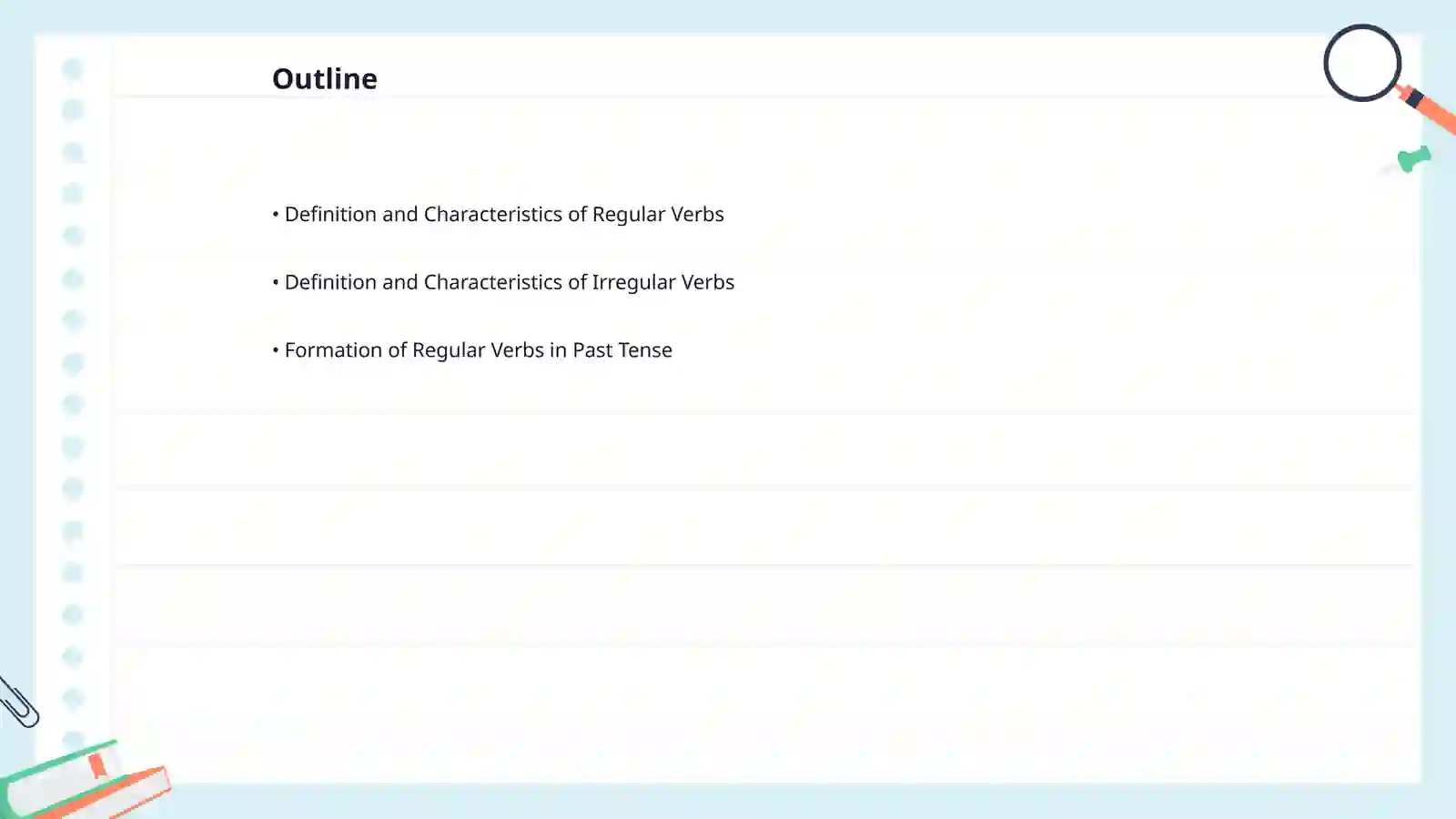 Regular and irregular verbs 2