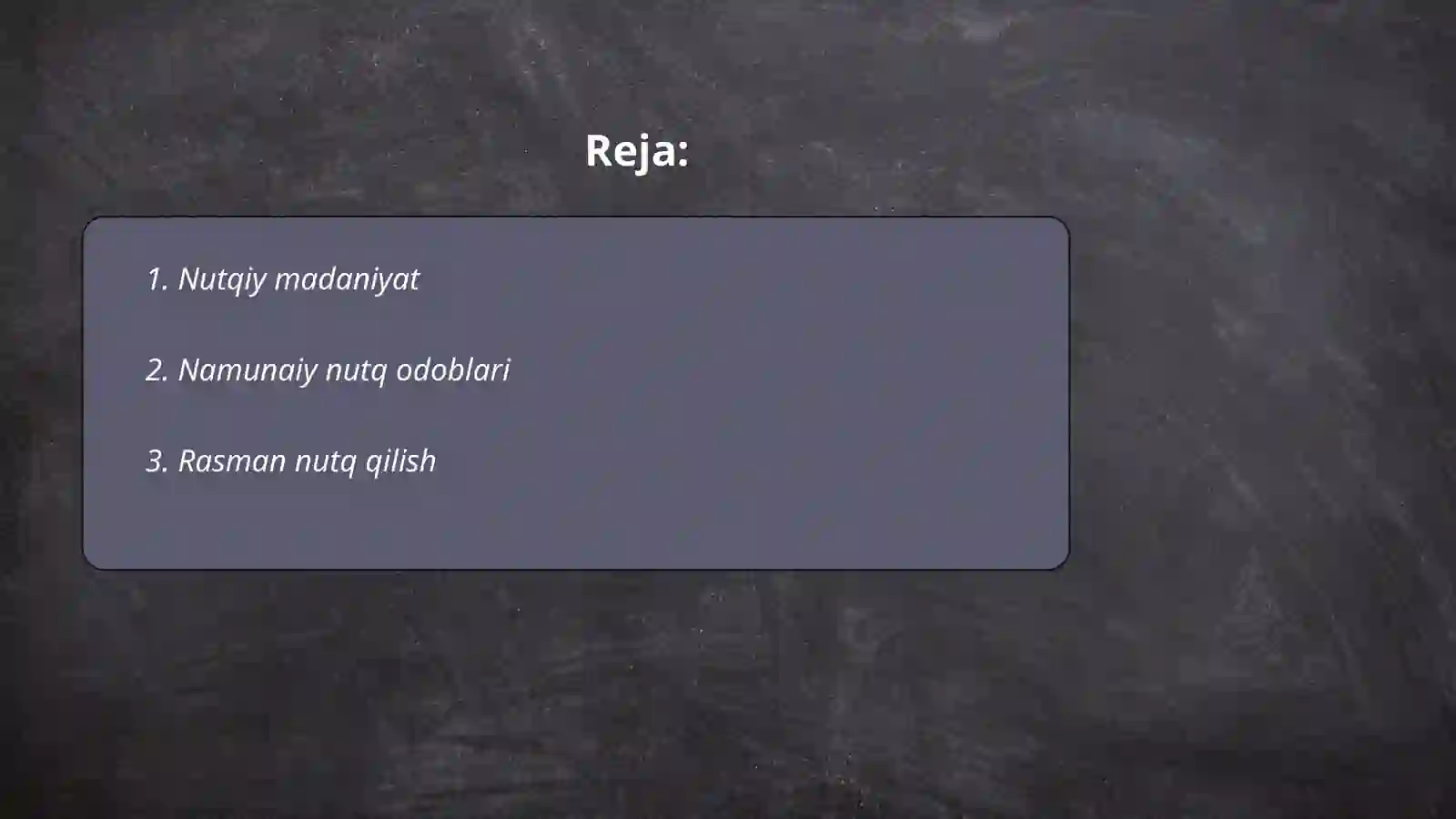 Nutqiy madaniyat 2