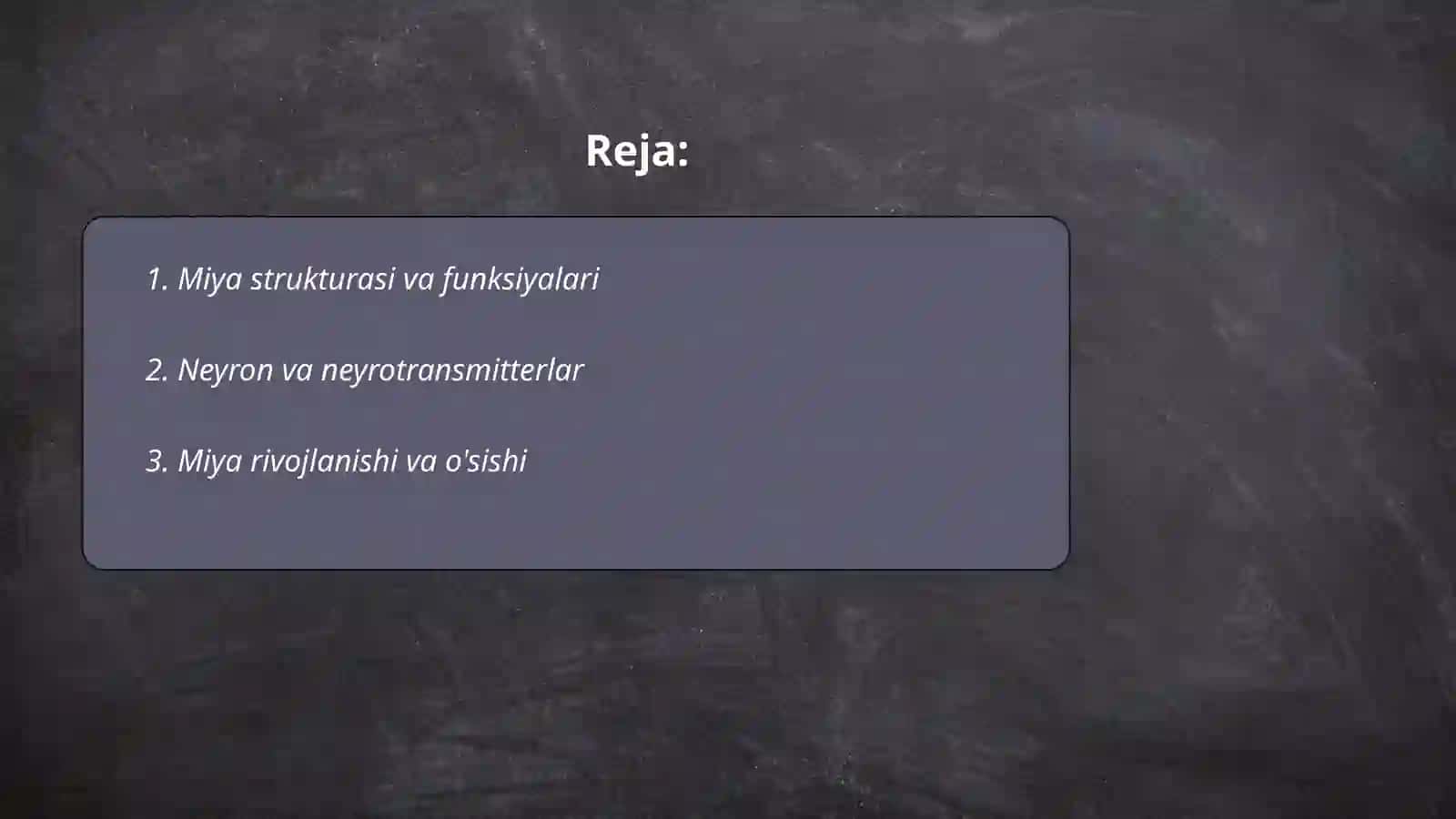 Miya faoliyati 2