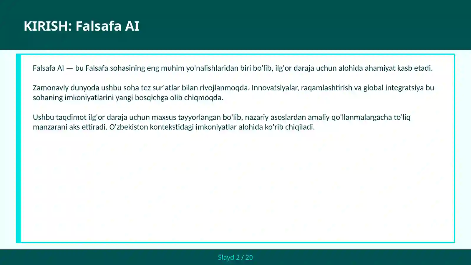 Falsafa AI 2