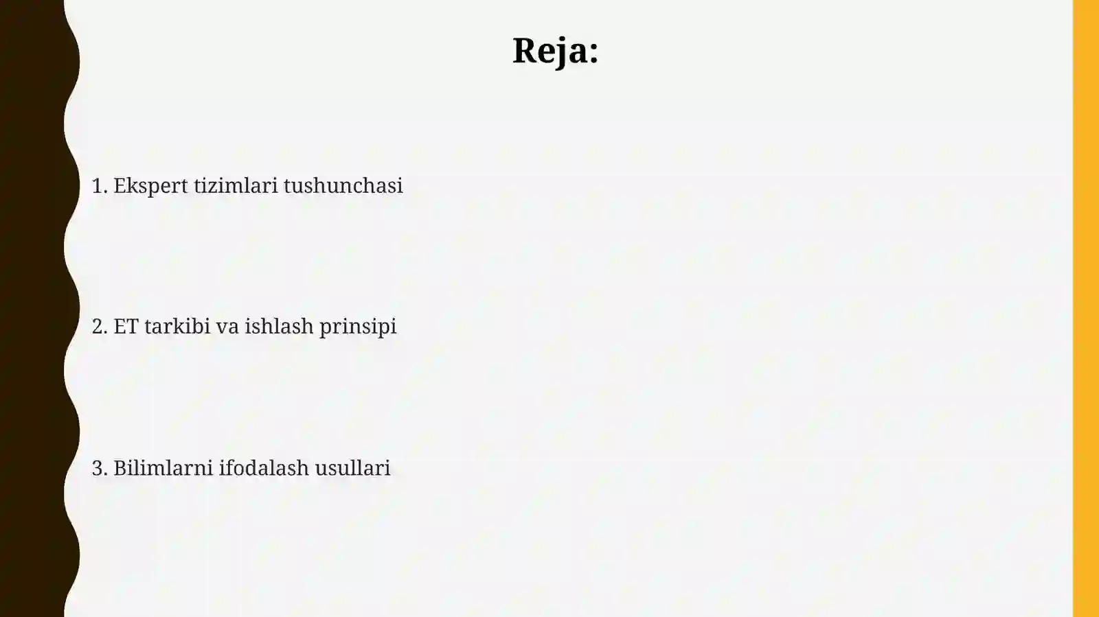 Eksperttizimlari(ET) 2