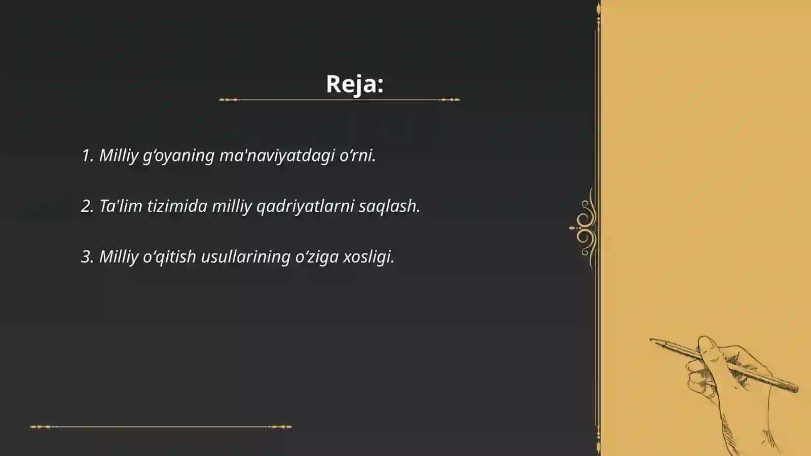 Milliy ğoya va ma'naviyatga oid fanlarni õqitishning õziga xos xususiyatlari 2