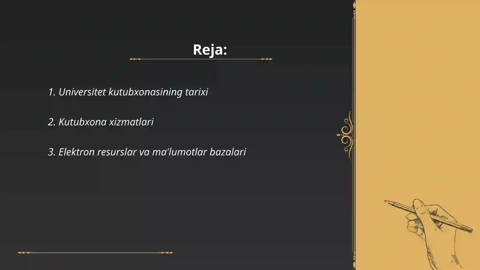 Universitet kutubxonasi 2