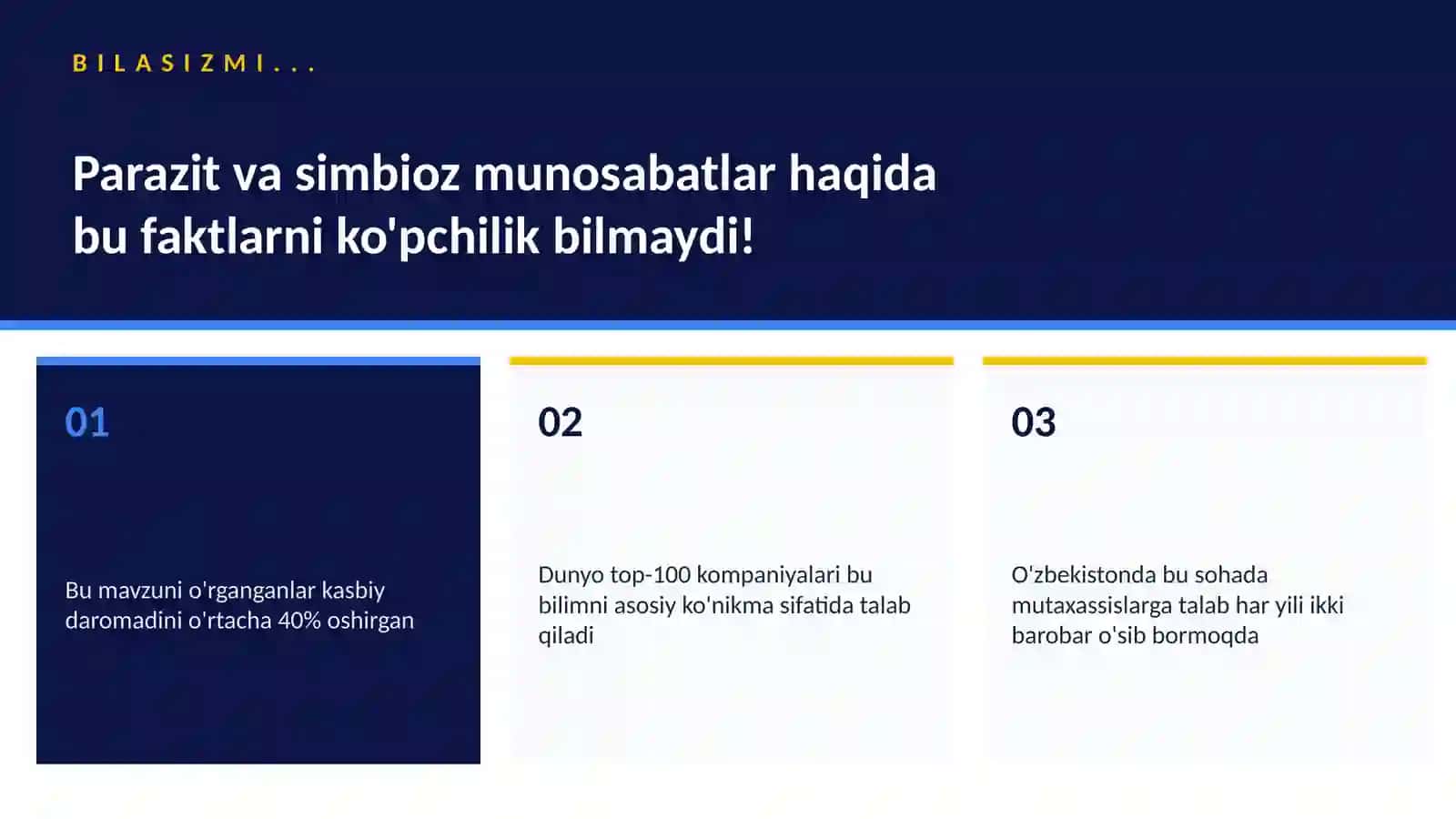 BIOLOGIYA — UY VAZIFALARI 2