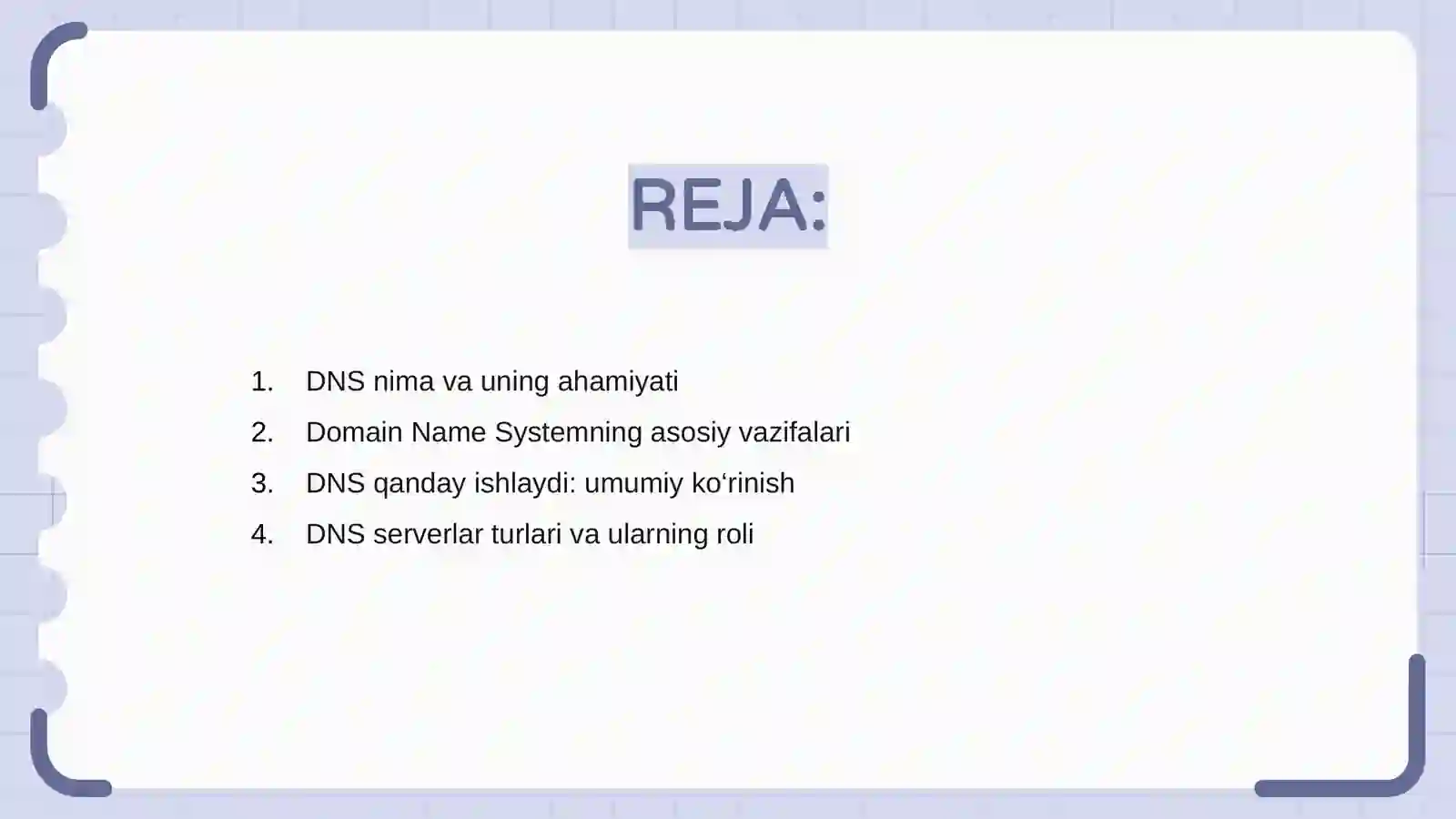 DNS (Domain Name System) va uning ishlash prinsiplari 2