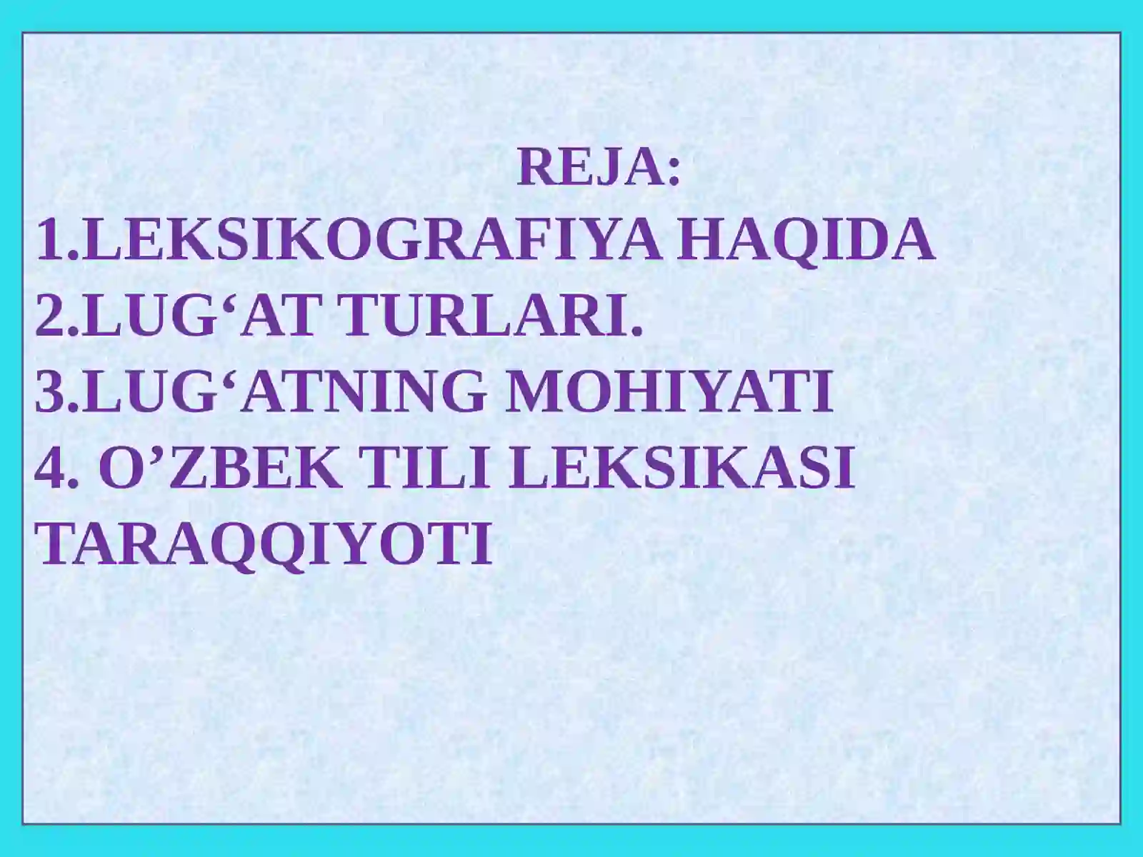 LEKSIKOGRAFIYA 2