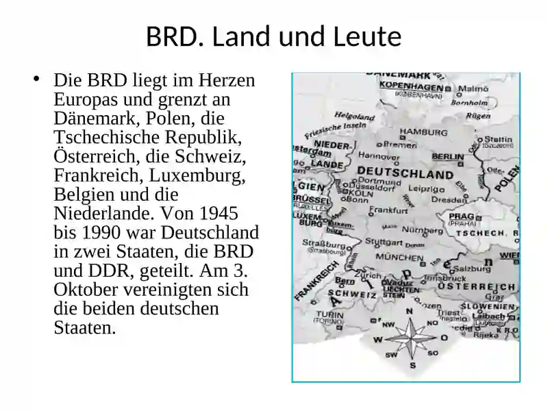 BRD. Land und Leute 2