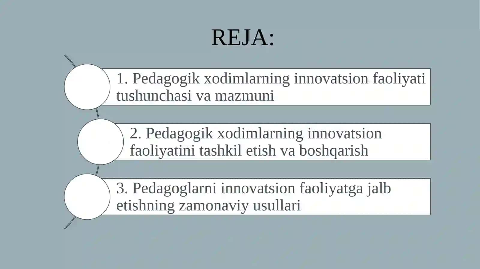 Pedagogik xodimlarni innovatsion faoliyatini tashkil etish va boshqarish 2