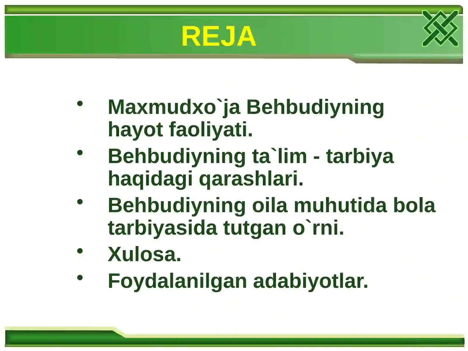 Mahmudxo`ja Behbudiy 2