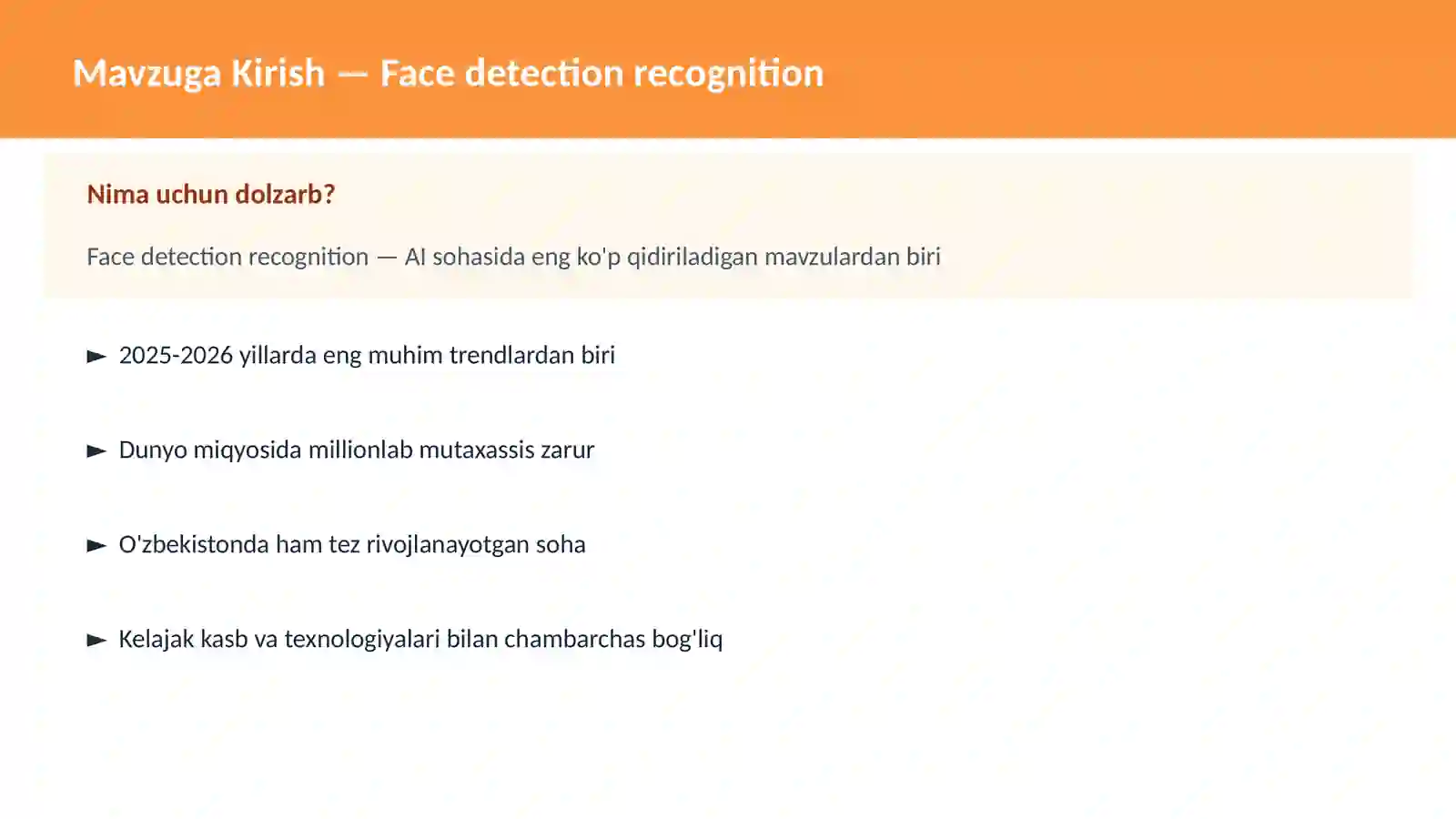 Face detection recognition 2