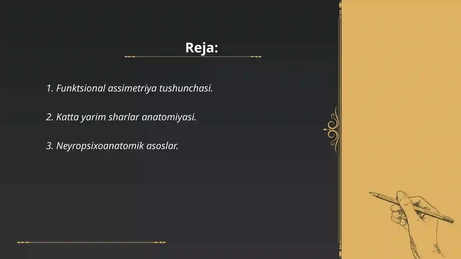Bosh miya katta yarim sharlarining funksional assemetriyasini tashxis qo‘yishda ahamiyati 2