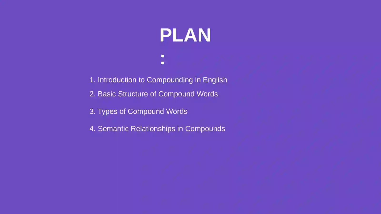 Compounding in English: Structure and Semantics 2