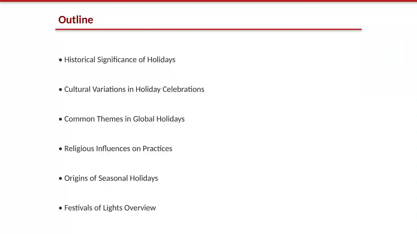 Holidays customs and traditions 2
