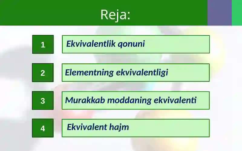 Ekvivalentlikqonuni 2