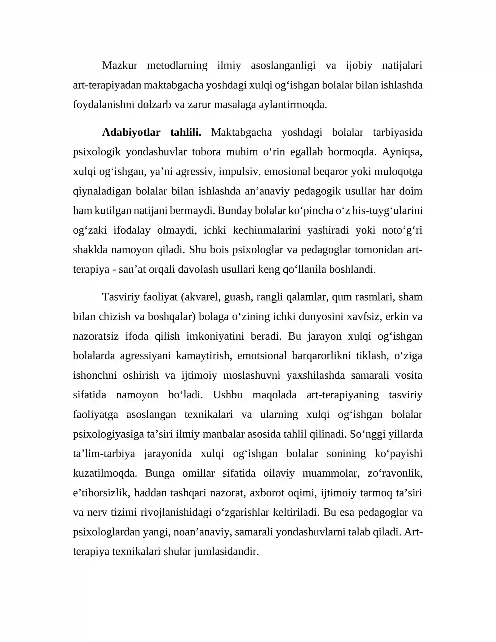 Izoterapiya rasm, tasviriy san'at yordamida davolash 2
