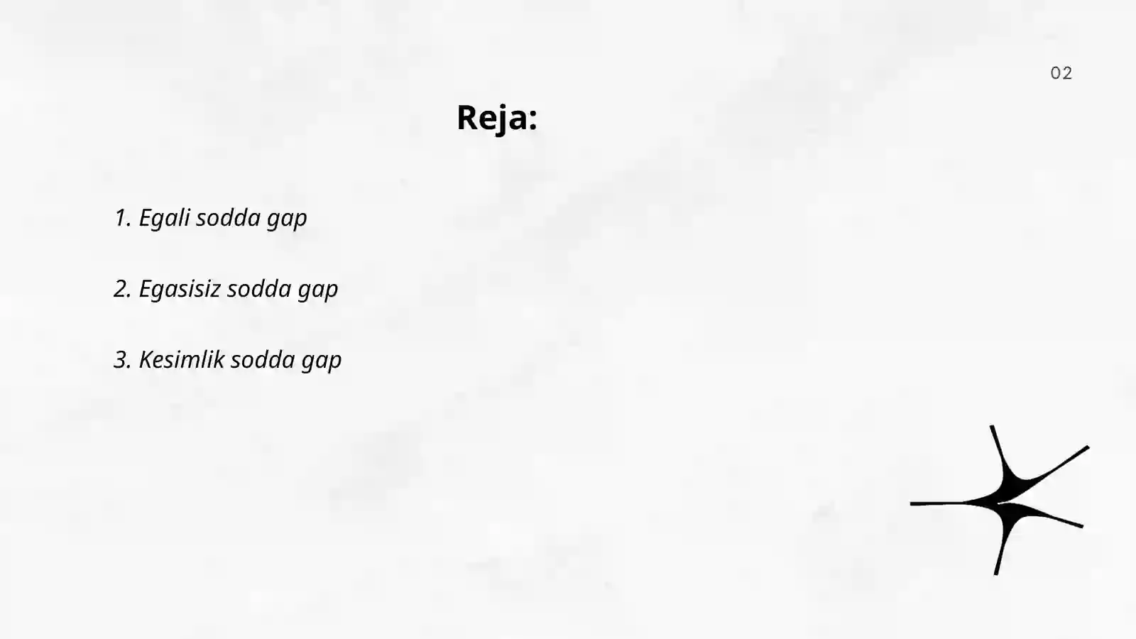 Egali sodda gap 2