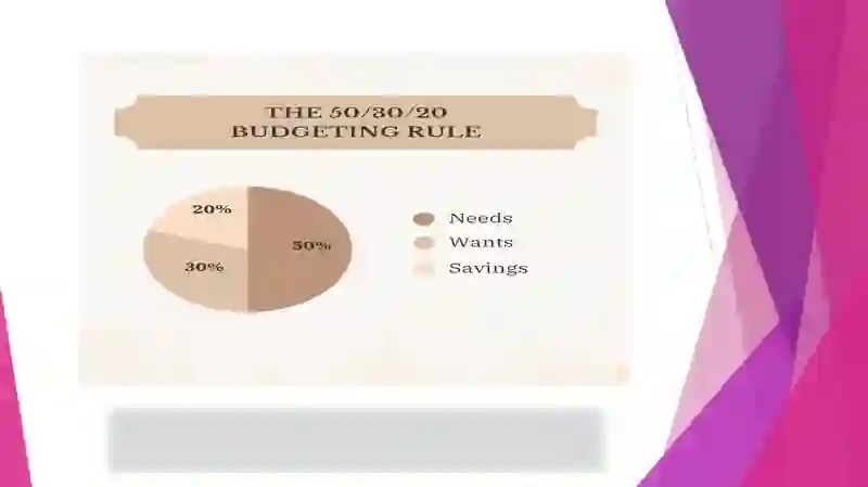 A PARAGRAPH EXPLAINING THE 50/30/20 BUDGETING RULE 2