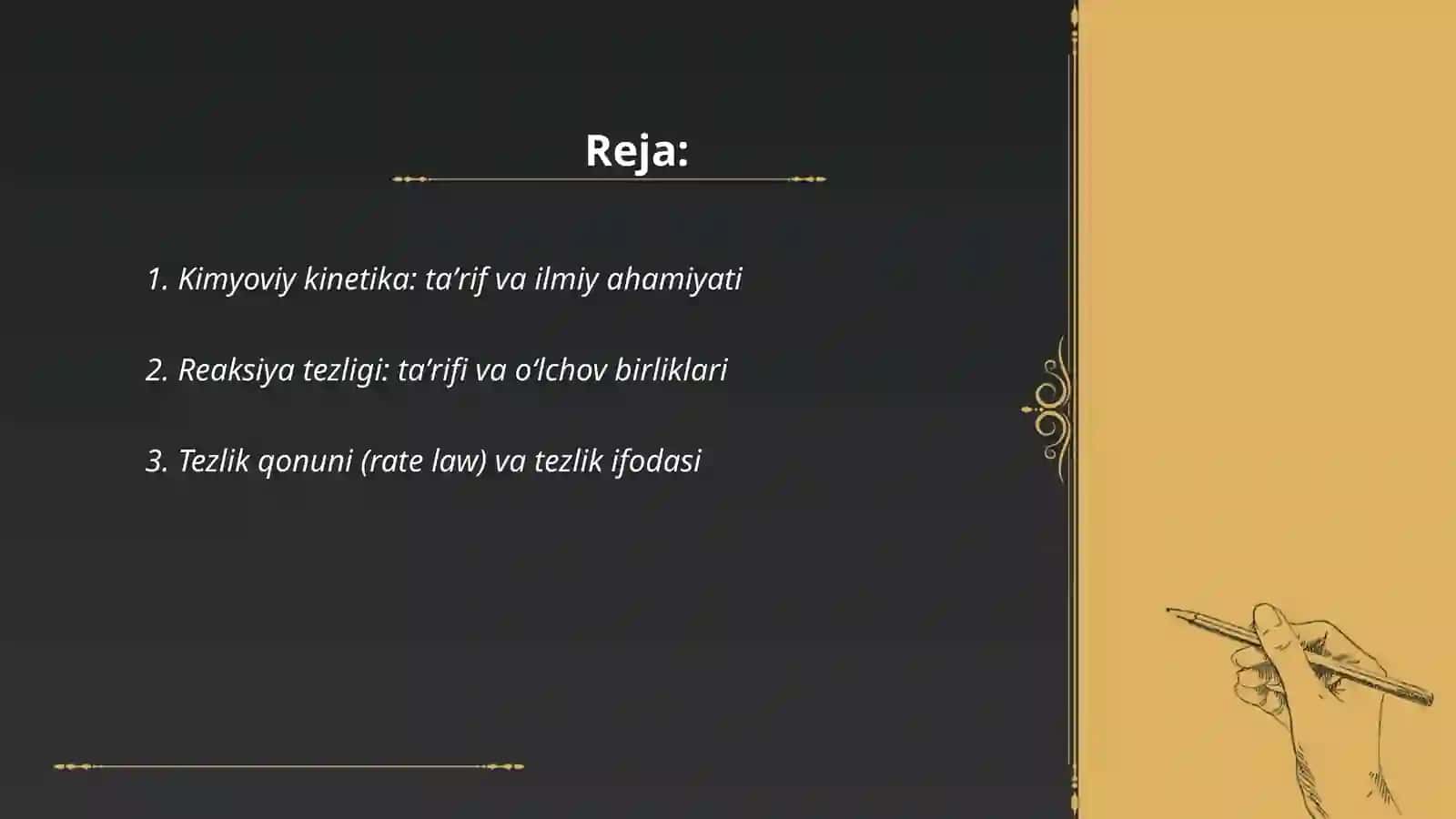 Kimyoviy Kinetika Asoslari Reaksiya Tezligi va Ung'a Ta'sir Etuvchi Omillar 2