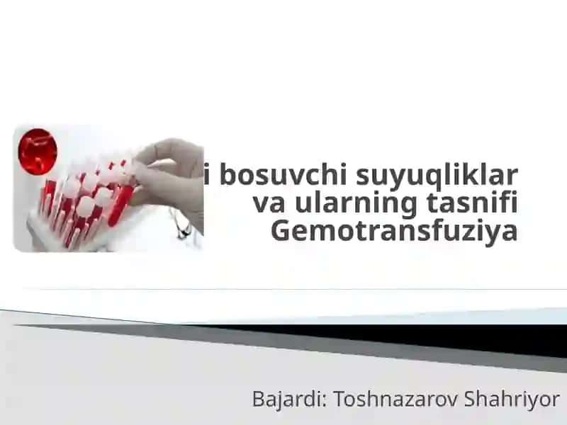 Gemotransfuziya 2