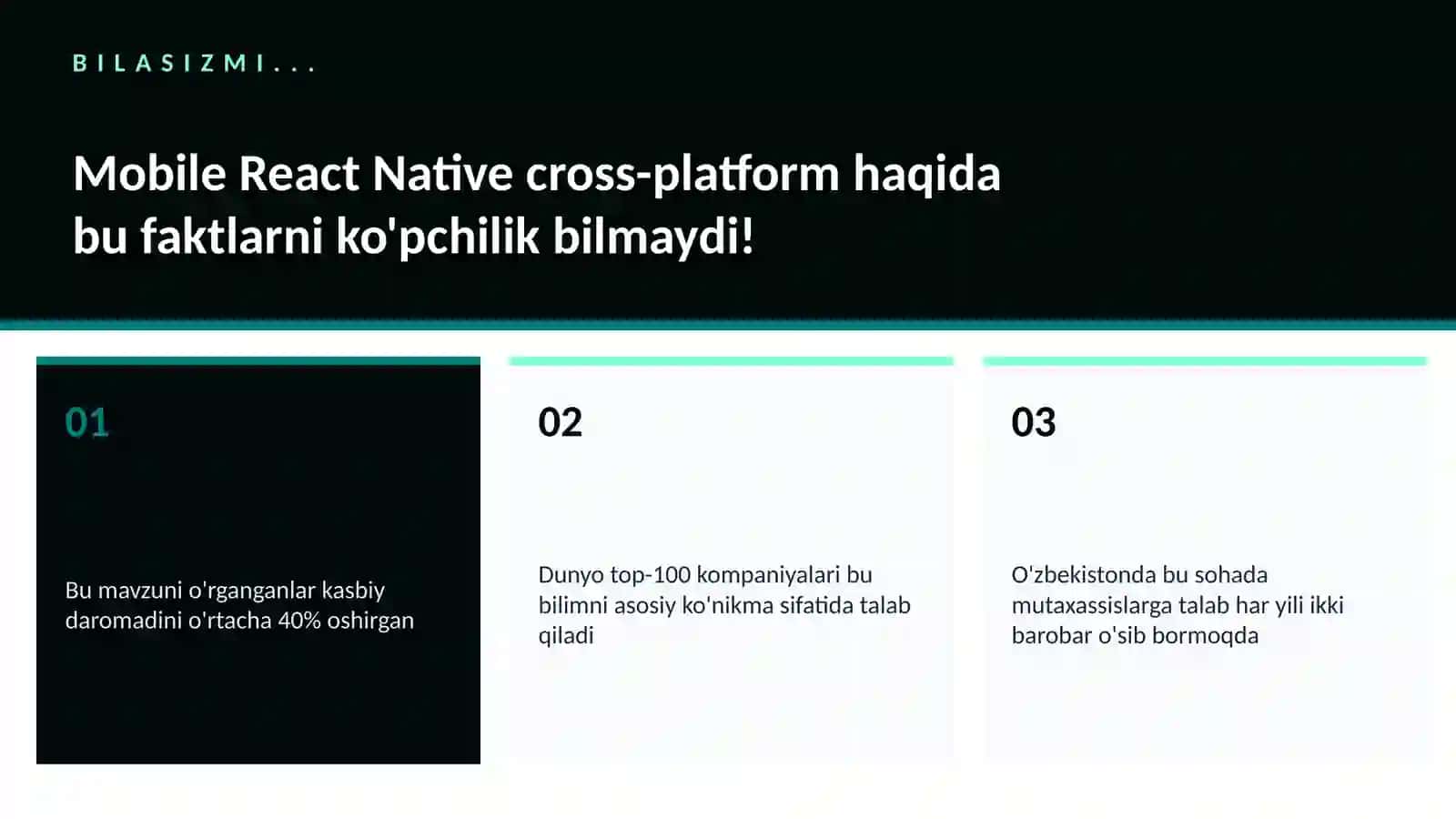 Mobile React Native cross-platform 2
