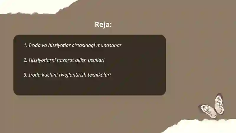 Iroda va hissiyot 2