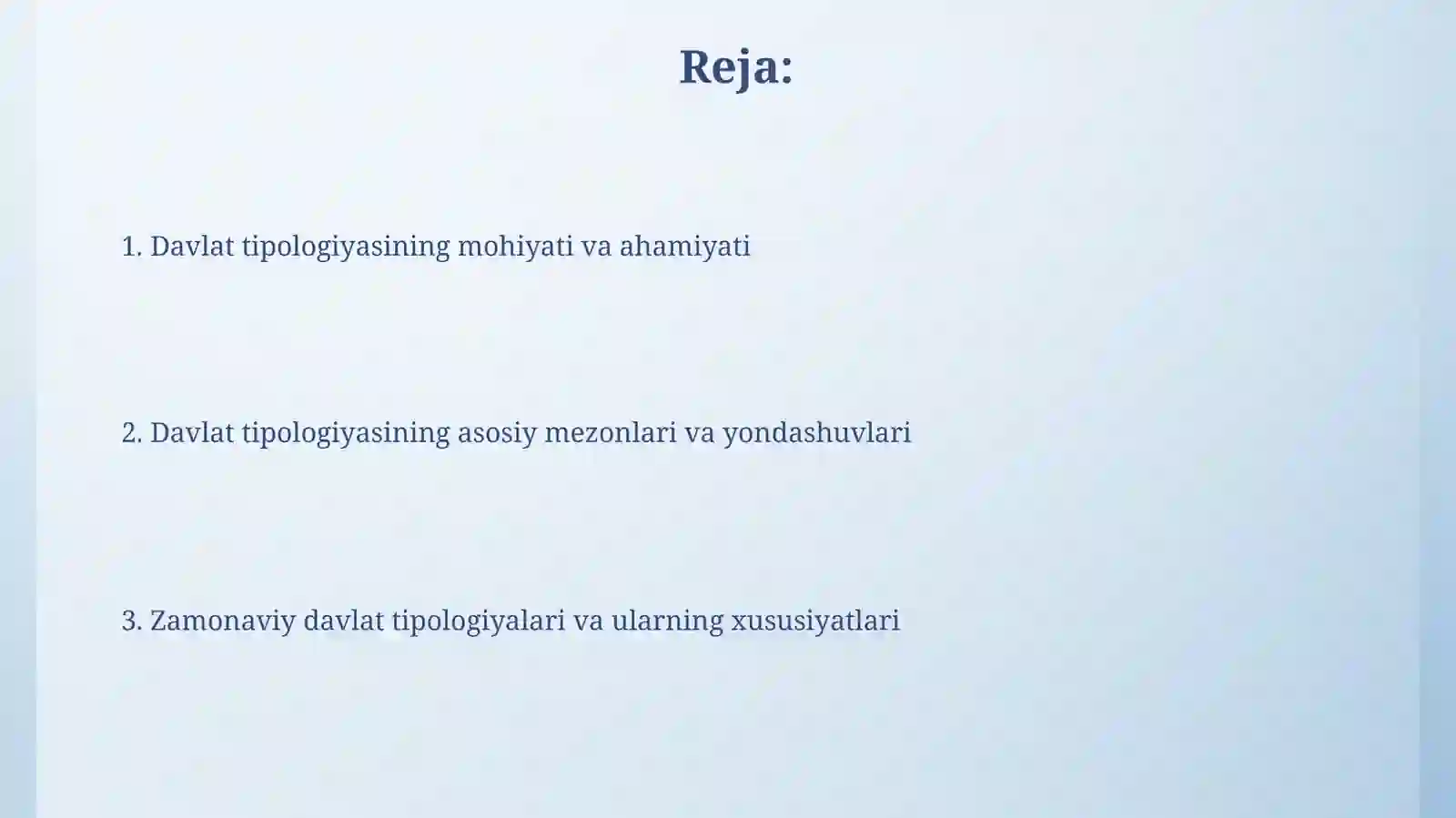Davlat tipologiyasi 2