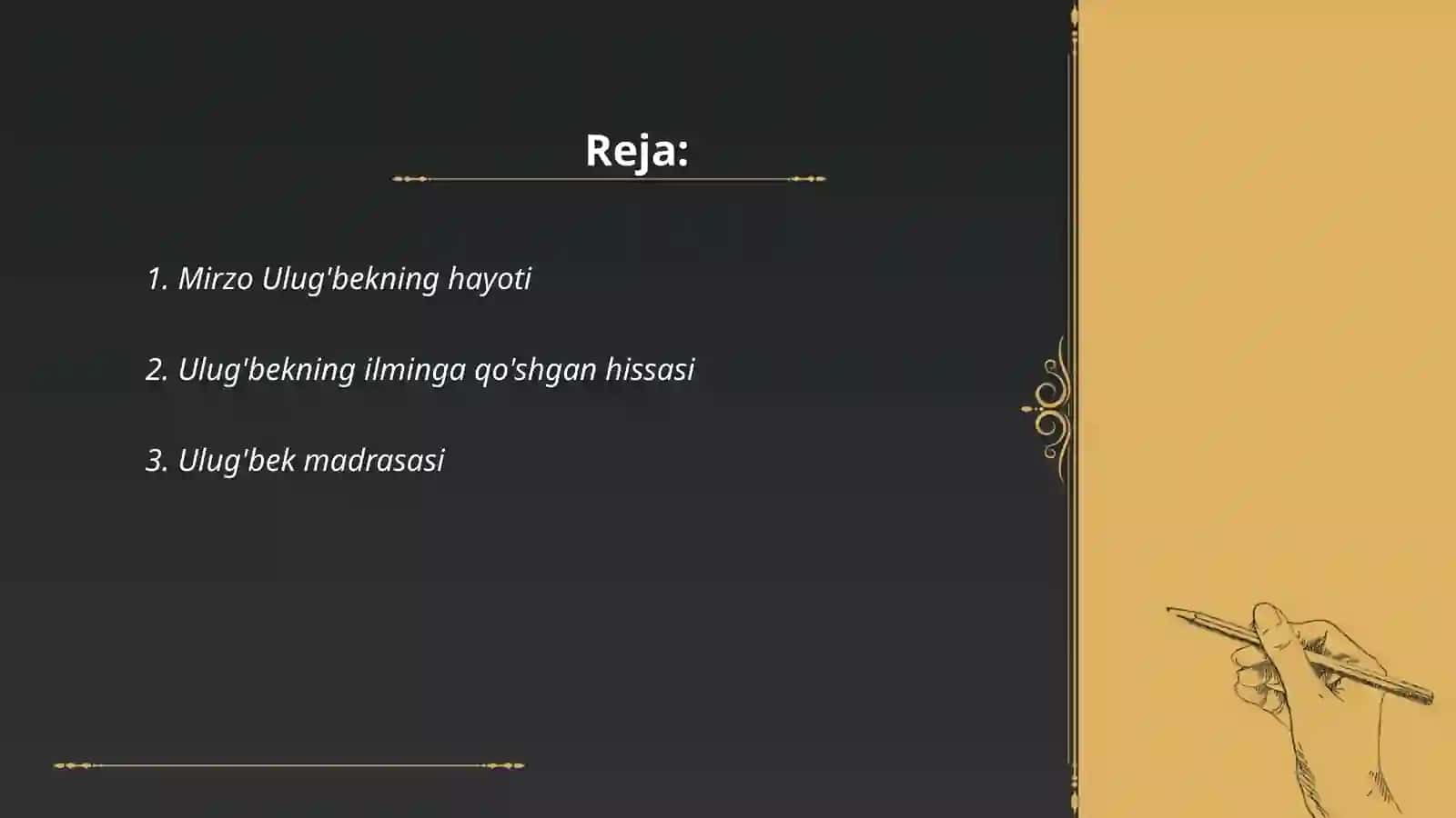Mirzo Uluġbek buyuk davlat arbobi 2