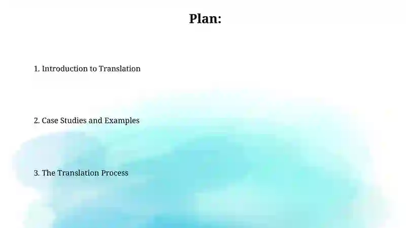 Introduction to Translation 2