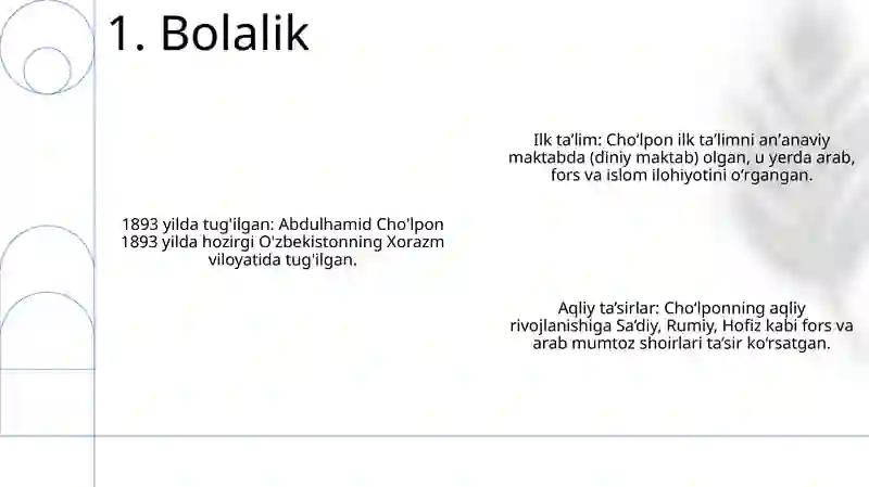 Abdulhamid O'G'Li Cho'Lpon 2