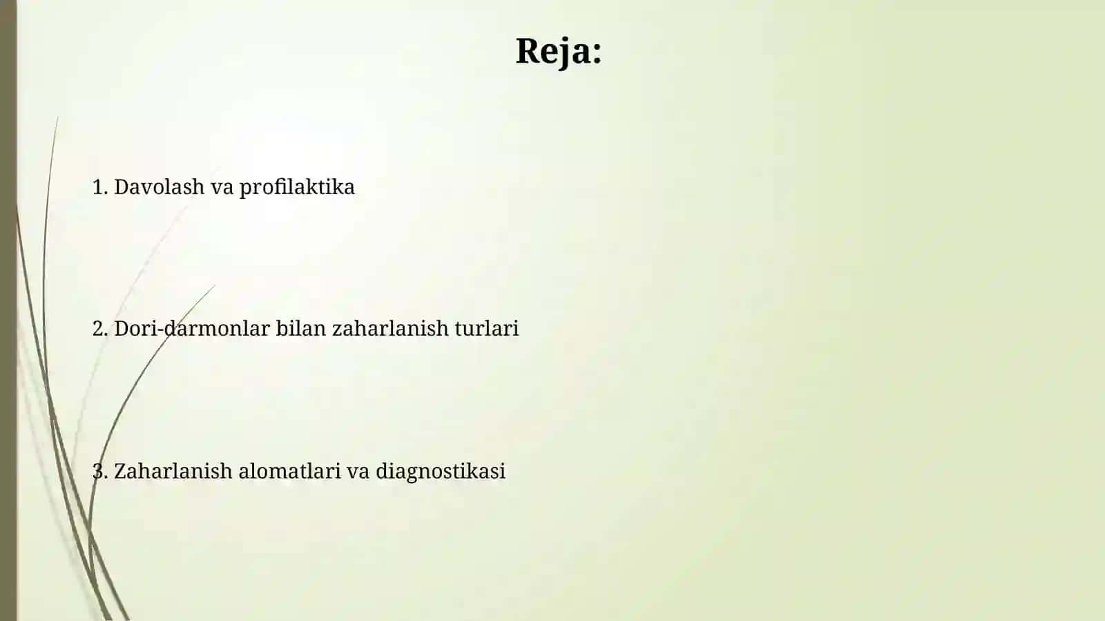 Nasha preparatlari bilan zaharlanish 2