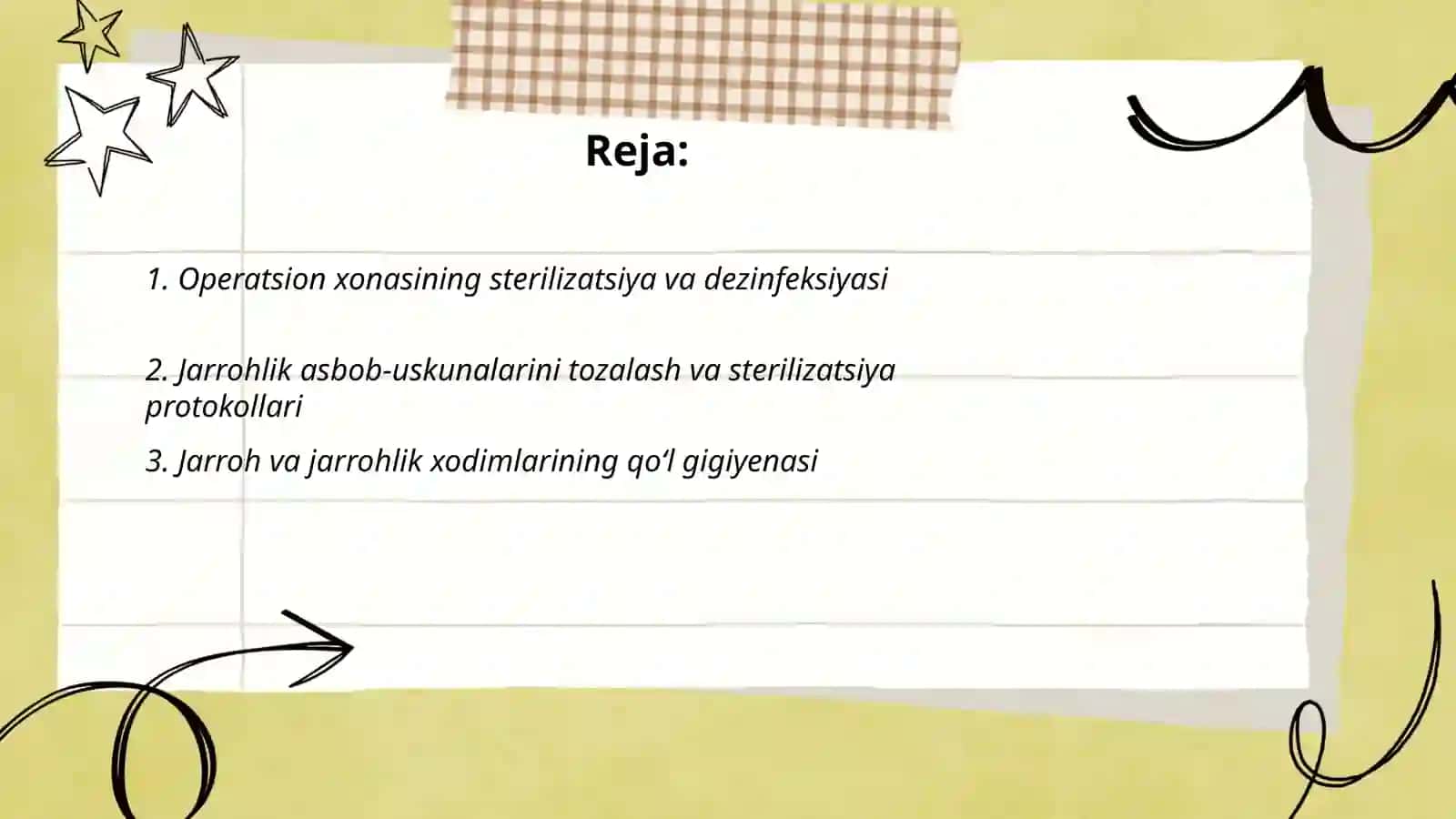 Xirurgiyada gospital infeksiyaning profilaktikasi 2
