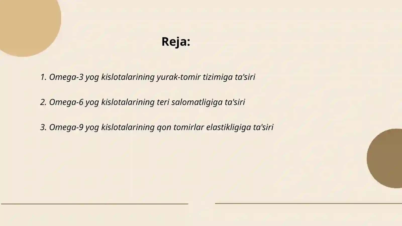 Omega-3,6,9 yog kislotalarning organizmga taʼsiri 2
