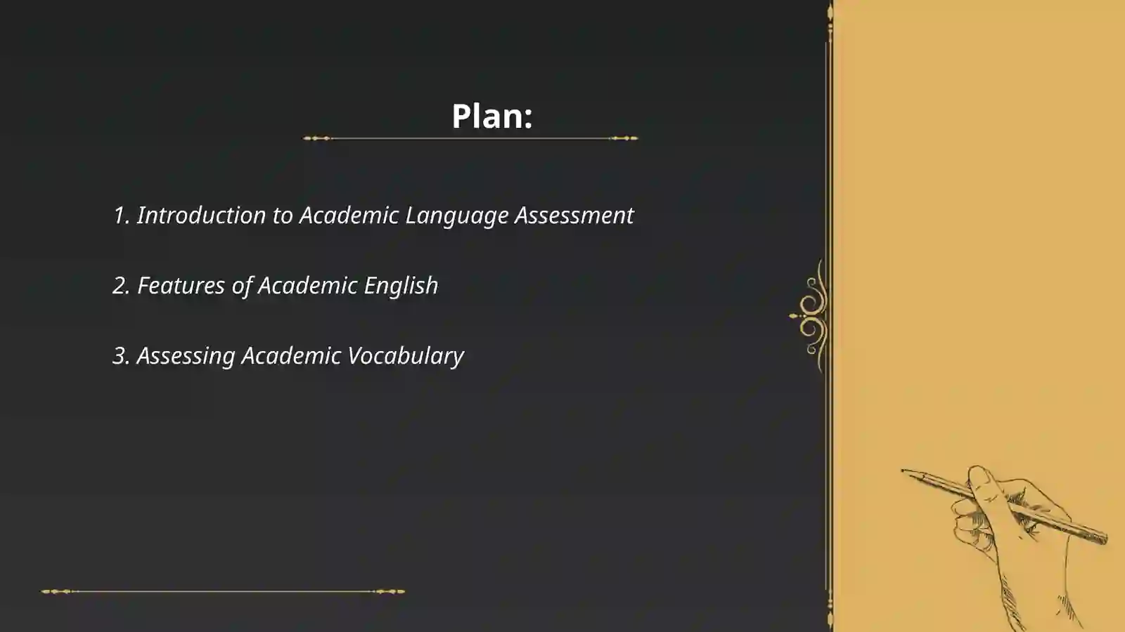 Academic Language Assessment 2
