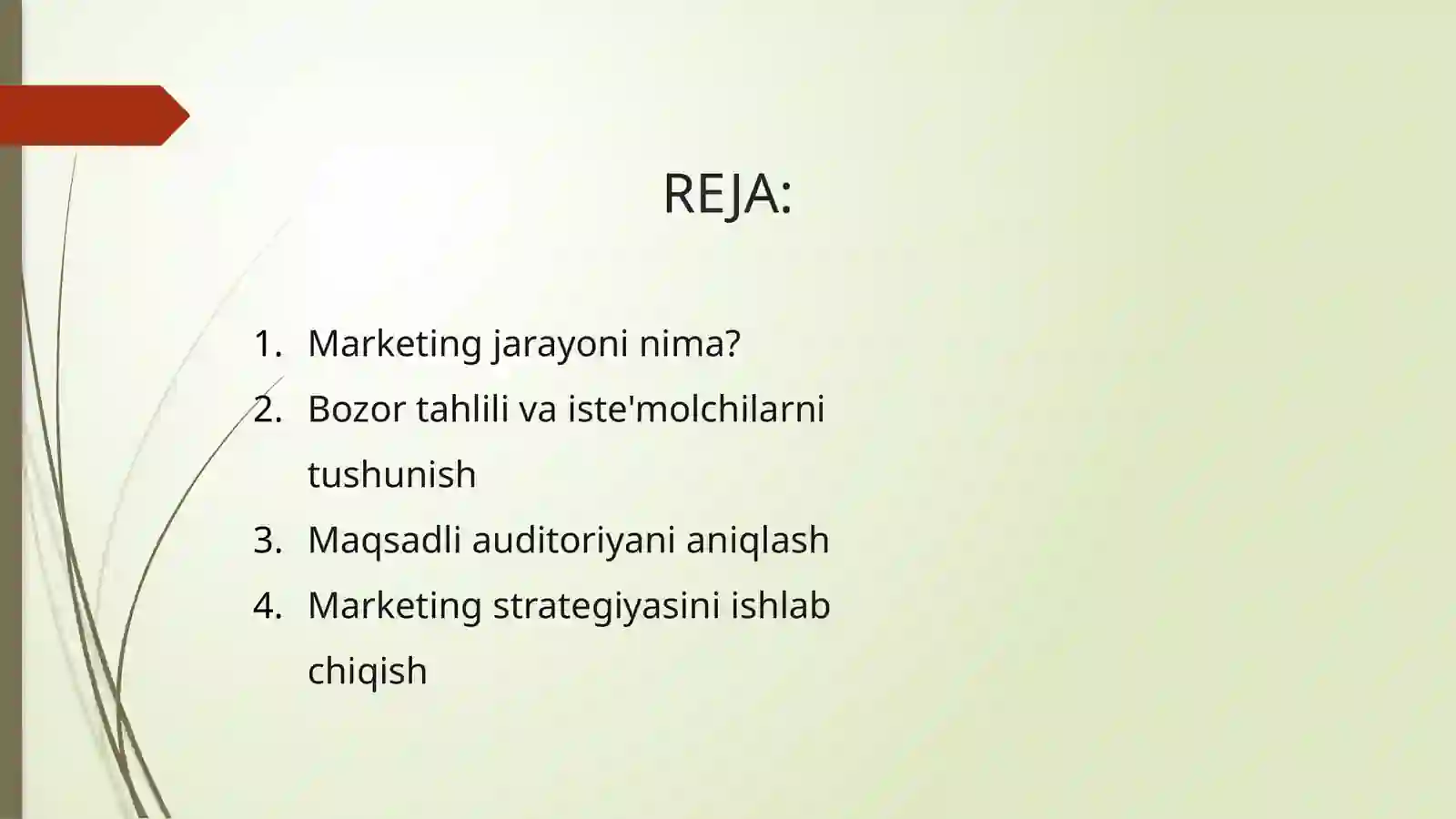 Marketing jarayoni 2
