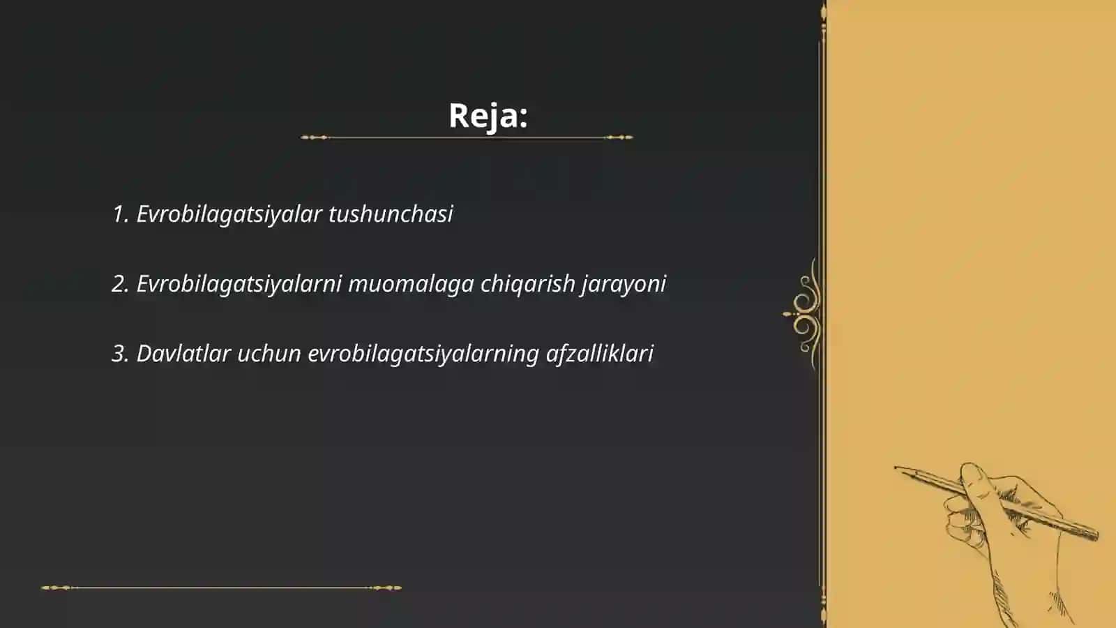 Evrobilagatsiyalarni muomlaga chiqarishning afzalliklari va kamchiliklari 2