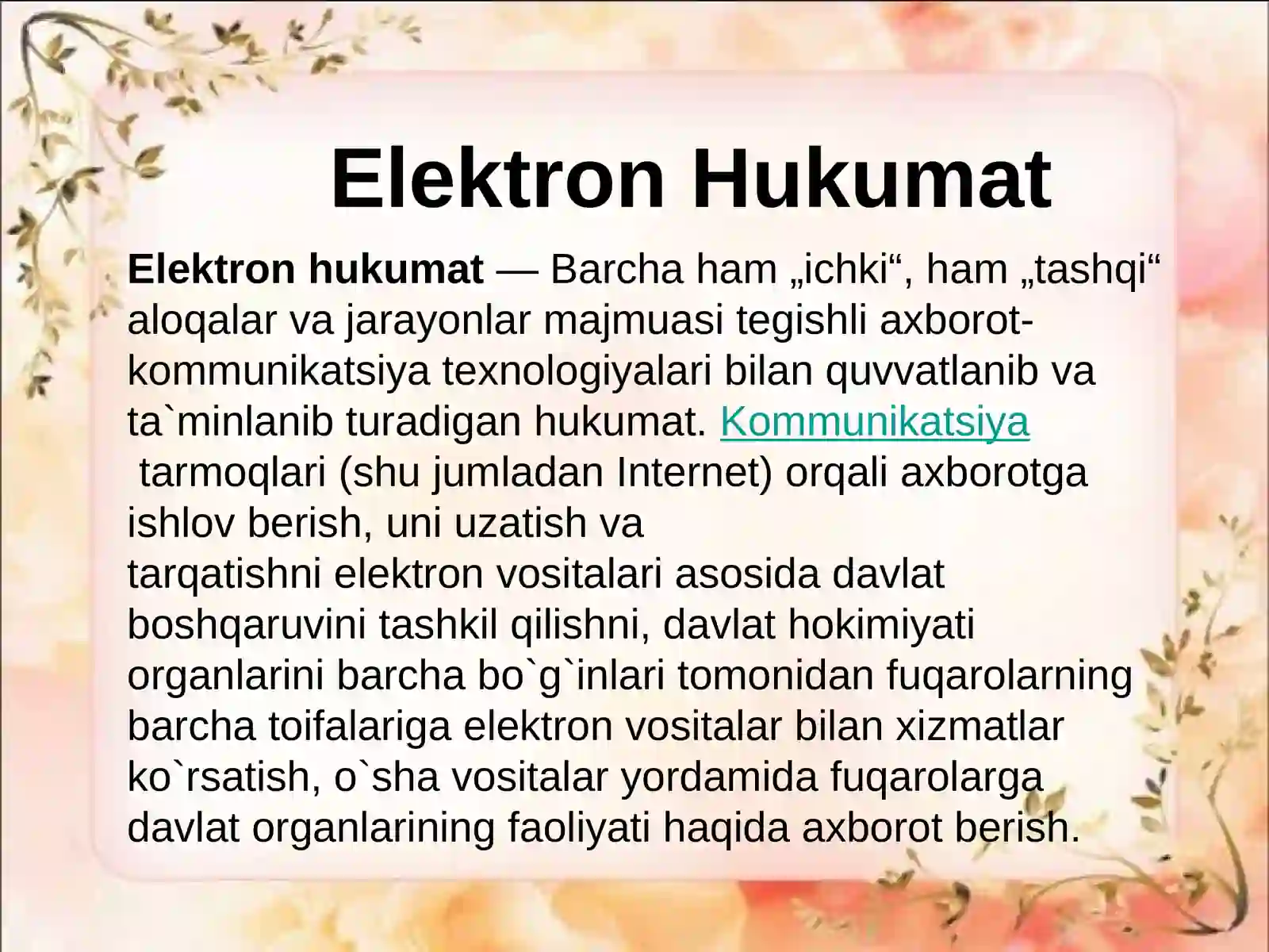 Elektron hukumat 2