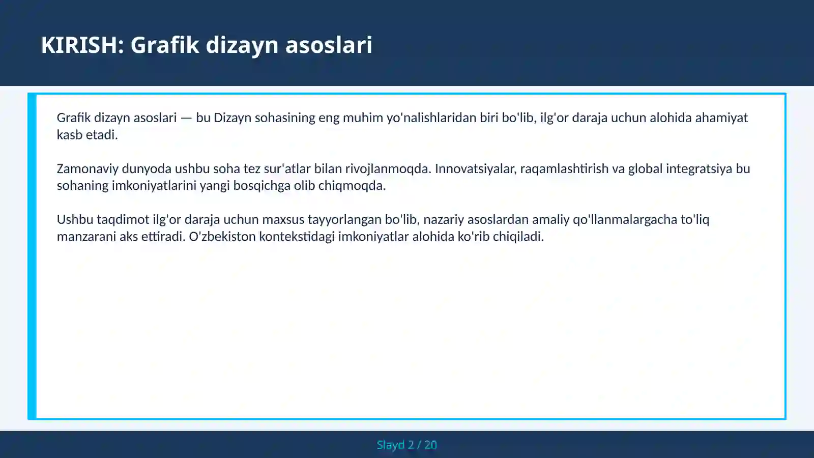 GRAFIK DIZAYN ASOSLARI 2