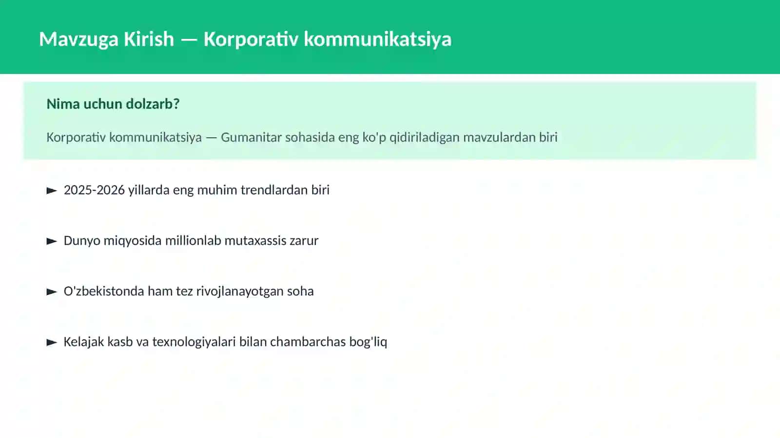 Korporativ kommunikatsiya 2
