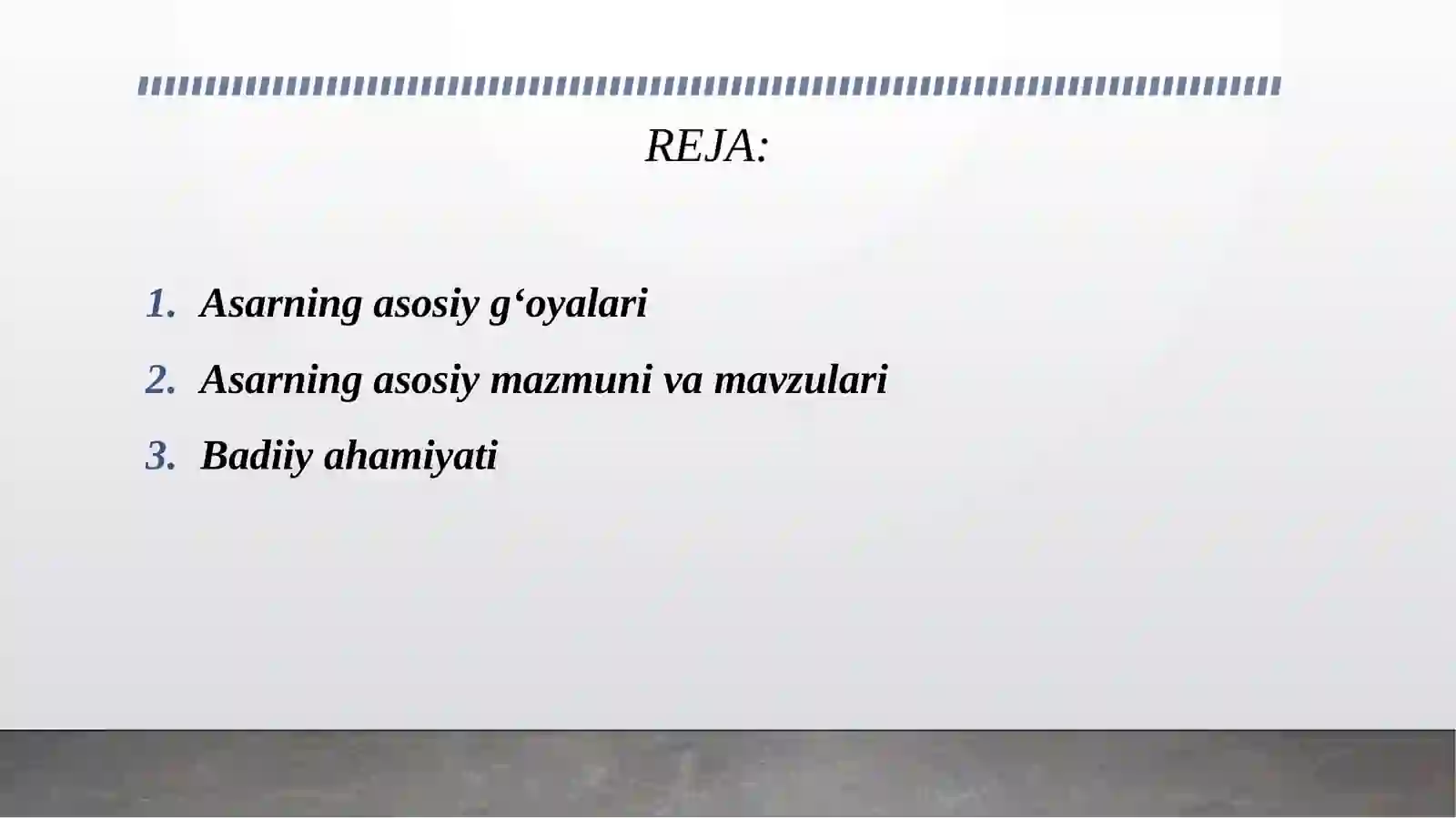 ODIL YOQUBOVNING KO‘HNA DUNYO ASARI 2
