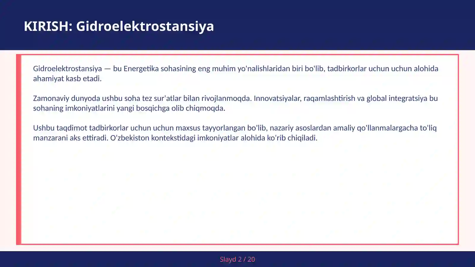 Gidroelektrostansiya 2