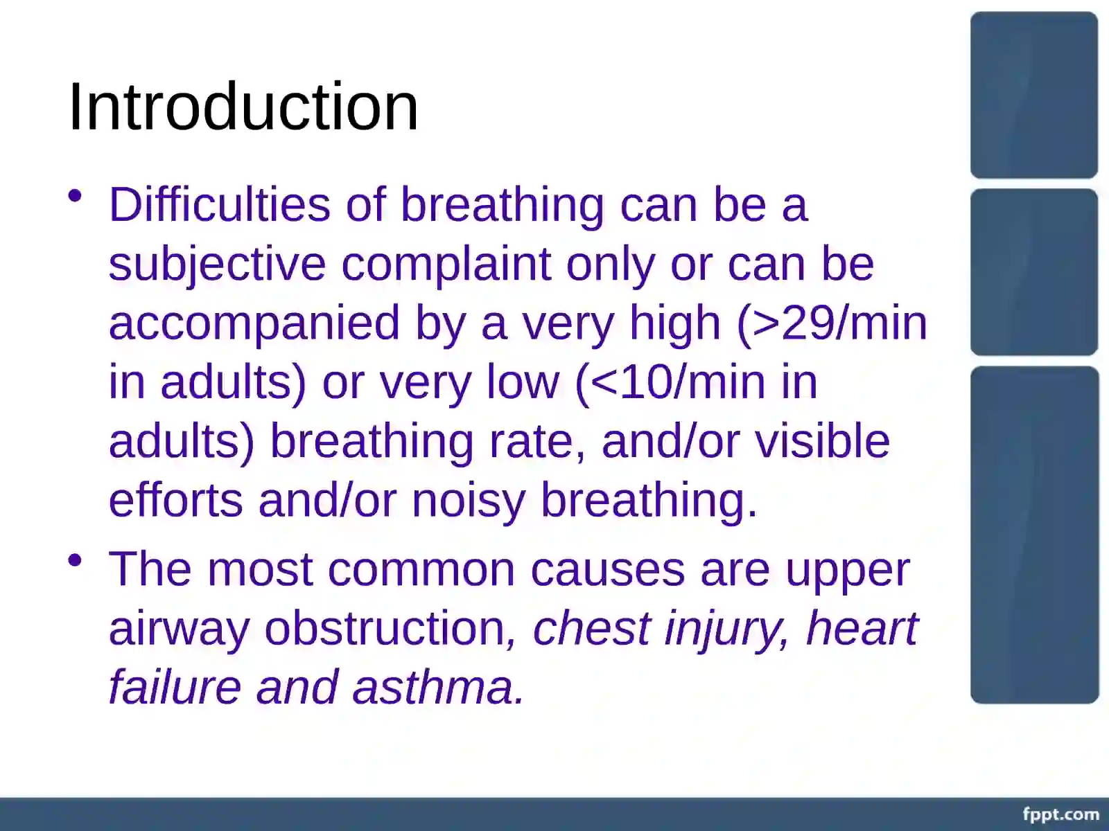 First Aid in Breathing difficulties 2