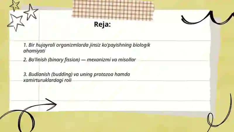Jinsiz va jinsiy kopayishning biologik ahamyati 2