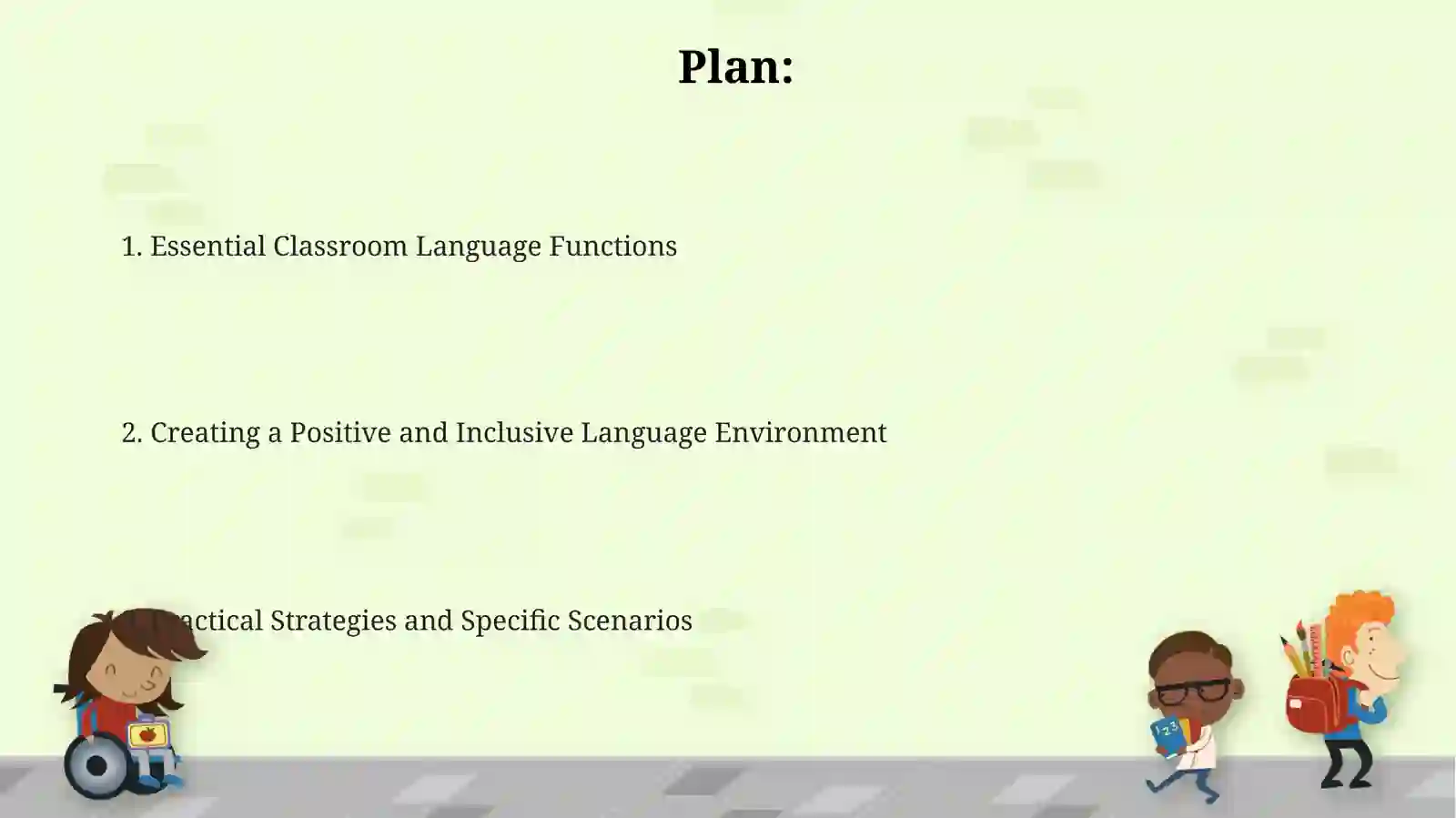 Classroom language 2