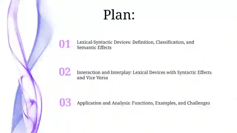 Lexical-syntactic stylistic devices 2