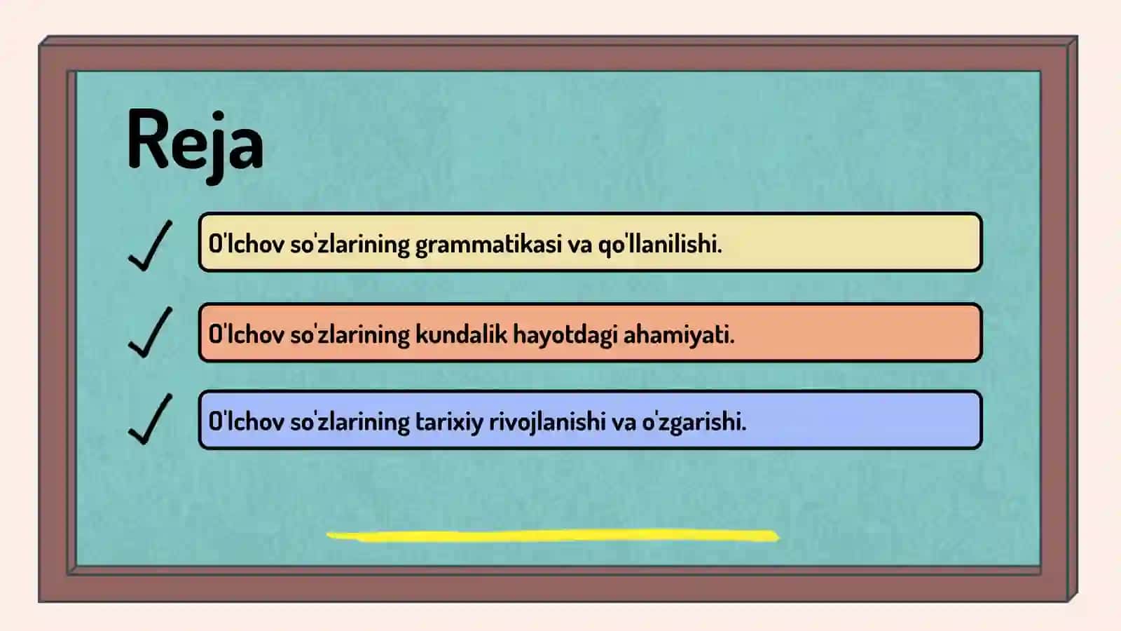 o`zbek tilida o`lchov so`zlar 2