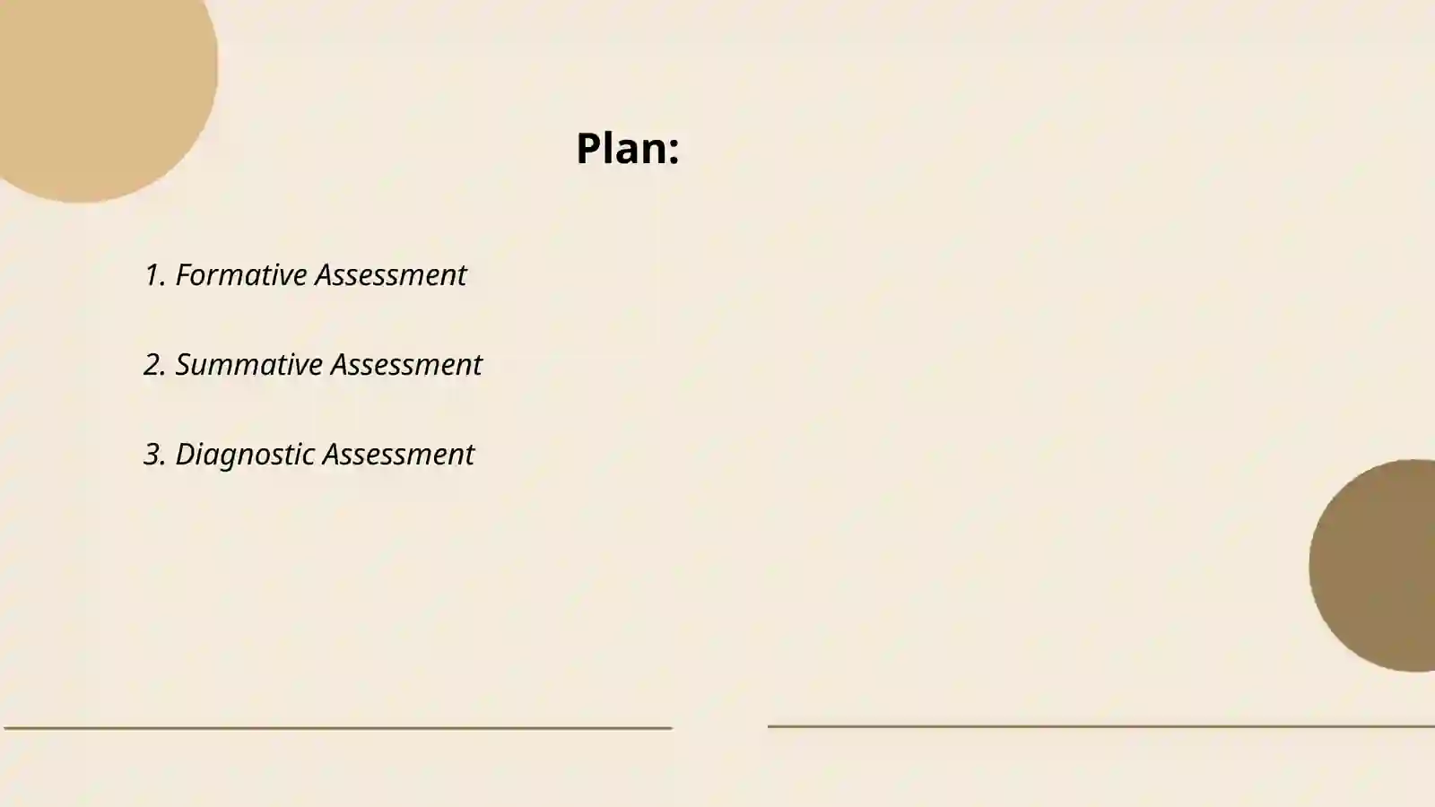 Types of assessment 2