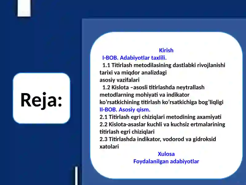 Analitik kimyo kursi 2