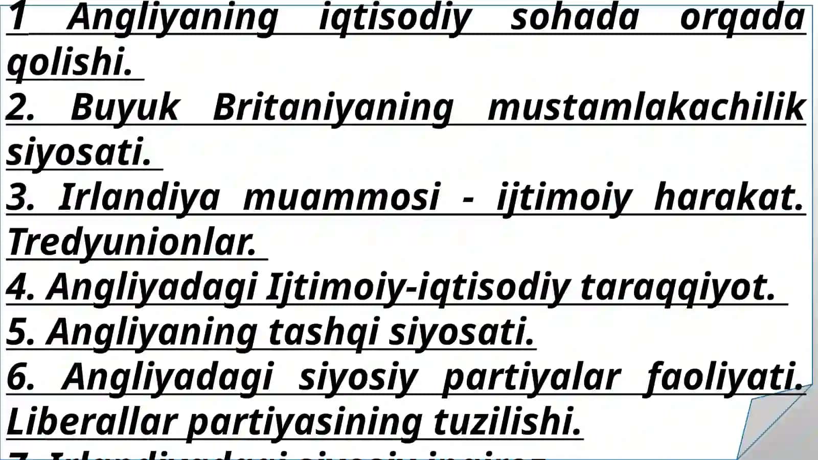 1870-1914 YILLARDA BUYUK BRITANIYA 2