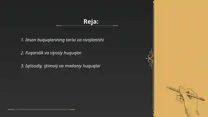 Inson huquqlari 2